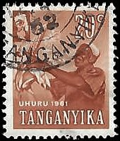 TANGANYIKA   #48 USED (1)