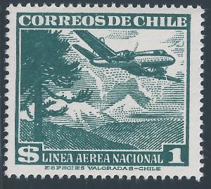 Chile - SC# C158 - MNH - SCV $0.25