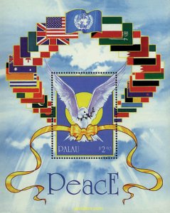 44915 MNH PALAU 1991 PAZ EN EL PROXIMO ORIENTE