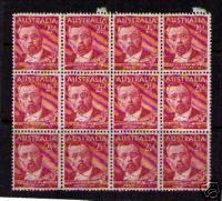 AUSTRALIA Sc# 214 10 MNH & 2 MH F 12 BLK William Farrar