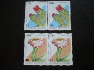 Stamps - Cuba - Scott# 3586-3591 - MNH Set of 6 stamps in Pairs