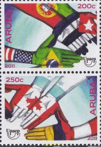 735043 MNH ARUBA 2011 AMERICA UPAEP 2011 - BUZONES