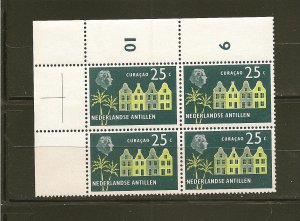 Netherlands Antillies SC#549 Upper Left Block of 4 MNH