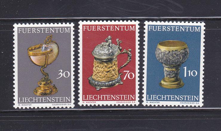 Liechtenstein 530-532 Set MNH Drinking Vessels