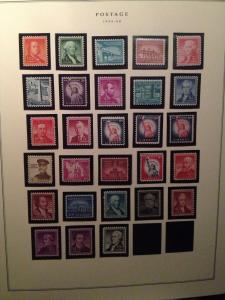 1030-1053 Liberty Series 1954-68 Mint Never Hinged 28 Stamps