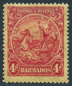 Barbados, Sc #173, 4d MH