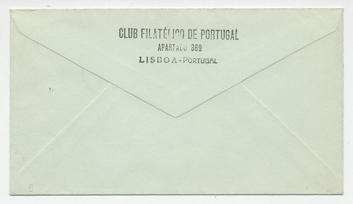 Cover / Postmark Portugal 1952 Atlantic Pact 