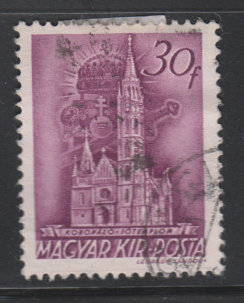 Hungary 546 Coronation Church, Budapest 1939