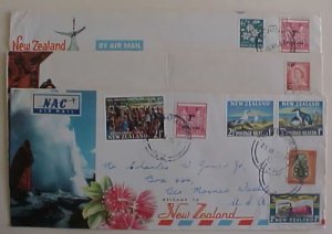 NEW ZEALAND PICTORIAL COVERS 3 DIFF. 1953-1965