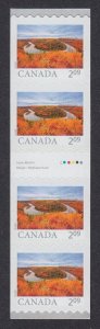 GUTTER Strip of 4 = RESTIGOUCHE RIVER = FAR and WIDE = $2.09 = MNH Canada 2024