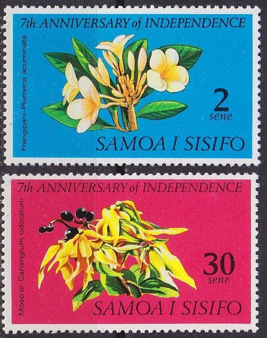 SAMOA [1969] MiNr 0191 ex ( **/mnh ) [01] Blumen