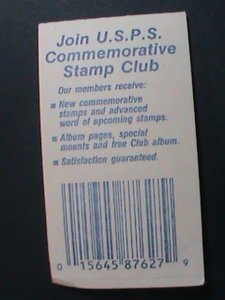 ​UNITED STATES-1987-SC #2359a DRAFTING OF CONSTITUTION-BICENTENNIAL BOOKLET-VF