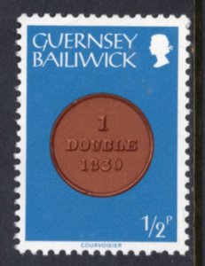 Guernsey 173 Coin on Stamp MNH VF