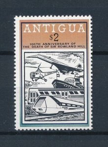 [113904] Antigua & Barbuda 1979 Railway trains Helicopter From set MNH