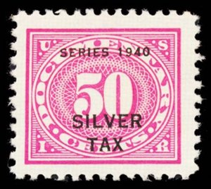 U.S. REV. SILVER TAX RG47  Mint (ID # 100513)