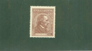 ARGENTINA 432 MNH CV$1.00 