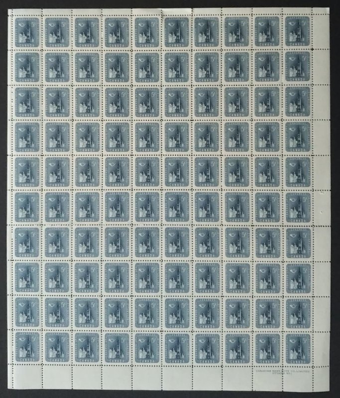 Canada 371 Sheet MNH