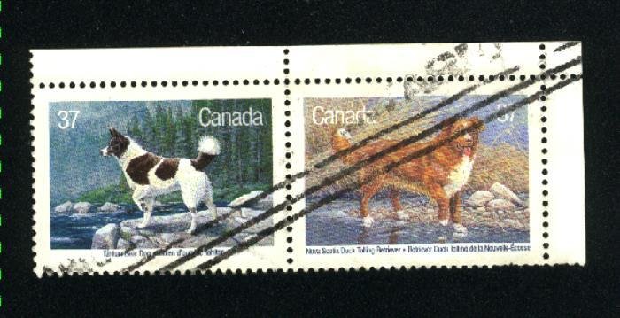 Can #1217-18   pair   used VF 1988 PD