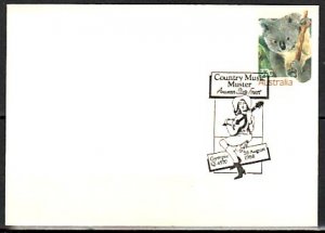 Australia, 1988 issue. Country Music Muster cancel on Plain Envelope. ^