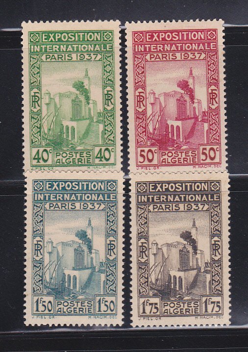 Algeria 109-112 Set MH Building