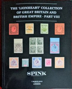 Auction Catalogue Lionheart GREAT BRITAIN and BRITISH EMPIRE