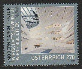 2018 Austria - Sc 2771 - MNH VF - 1 single -University of Economics and Business