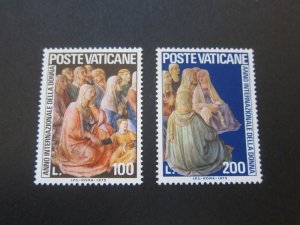 Vatican 1975 Sc 588-89 set MNH