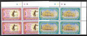 MONTSERRAT SG913/4 1993 ANNIVERSARY OF CORONATION BLOCKS OF 4 MNH