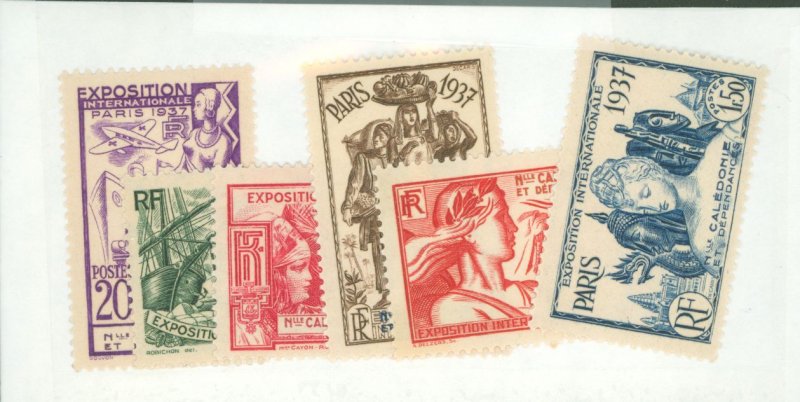 New Caledonia #208-213  Single (Complete Set)