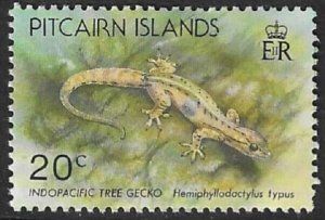 PITCAIRN ISLANDS SG436 1993  20c LIZARDS MNH