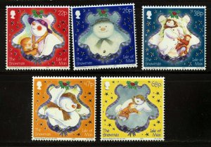 Isle of Man 2003 -Christmas   MNH Set   # 1008-1012