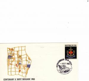 Australia Anniv of Boys Brigade FDC