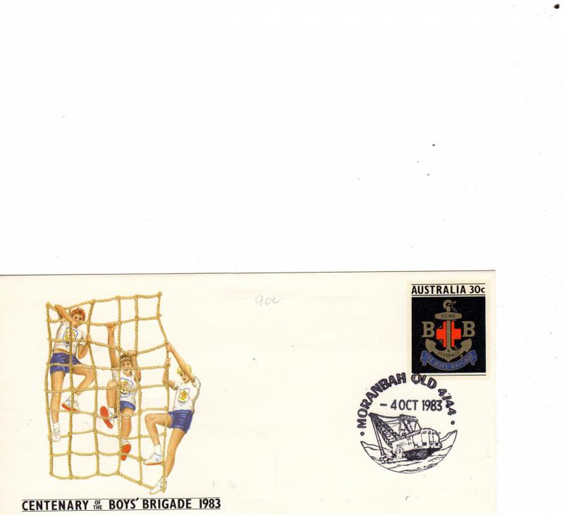 Australia Anniv of Boys Brigade FDC