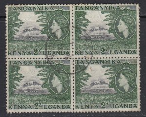 KUT, Sc 114 (SG 177), used block of four