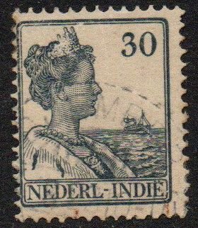 Netherlands Indies Sc #127 Used