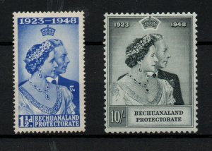 Bechuanaland 1948 Silver Wedding SG136-137 LHM WS26846