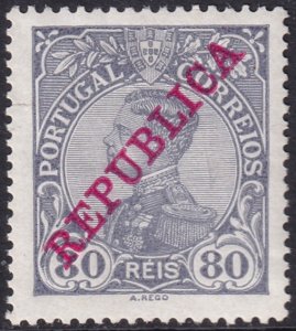 Portugal 1910 Sc 178 MH*