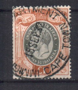 BRITISH SOUTH AFRICA STAMPS. KGV. REVENUE 1POUND