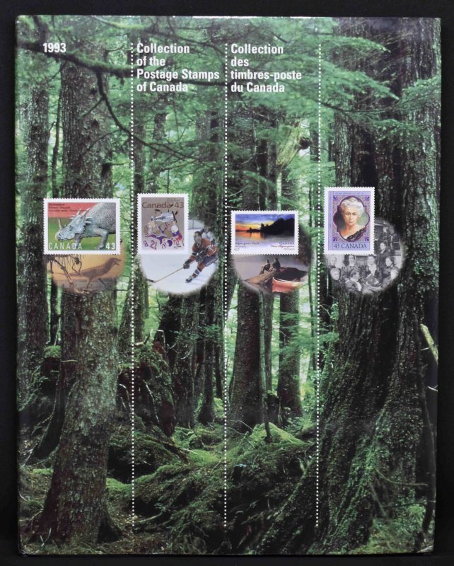 CANADA 1993 Souvenir Stamp Collection, USA delivery only.