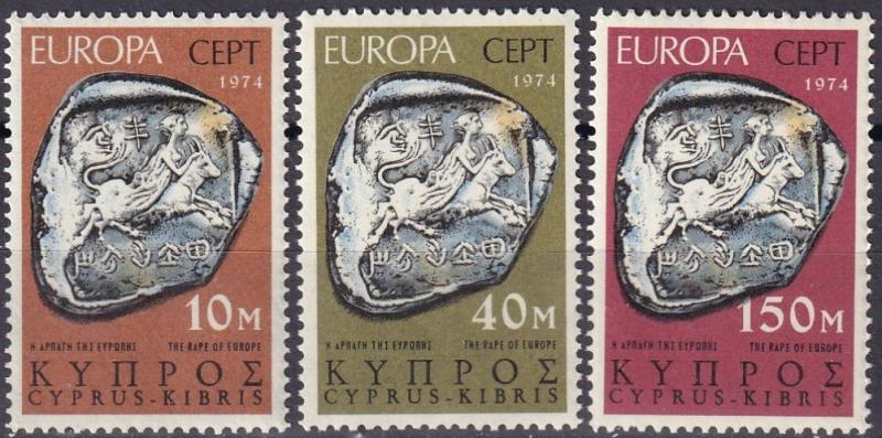 Cyprus #416-8  MNH  CV $3.95  (A19920)