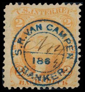 U.S. REV. FIRST ISSUE R6c  Used (ID # 97866)