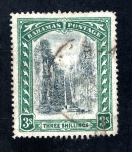 Bahamas #36  VF, Used,   CV $75.00  ..... 0420024