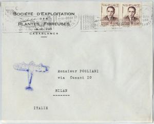 59289 -    MOROCCO - POSTAL HISTORY: COVER to ITALY - 1968 