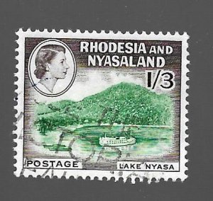 Rhodesia & Nyasaland 1959 - U - Scott #166 *