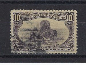U.S. #290 USED, VF - 10 CENT TRANS-MISSISSIPPI ISSUE