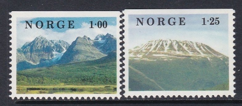 729-30 Mountains MNH