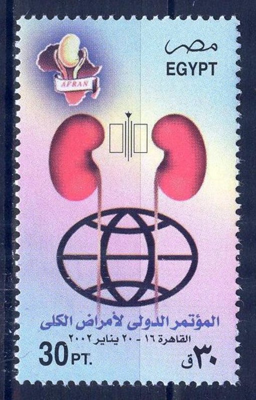 Egypt 2002 Medicine Congress of Nephrology Mi. 2079 MNH