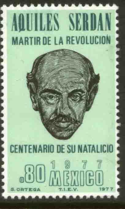 MEXICO 1158 Aquiles Serdan Martyr of the Revolution MNH