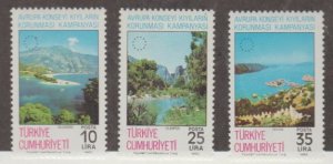 Turkey Scott #2258-2259-2260 Stamps - Mint NH Set