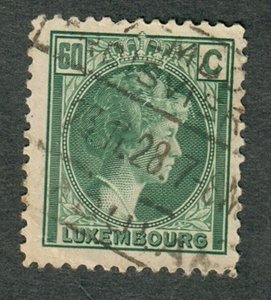 Luxembourg #171 used single